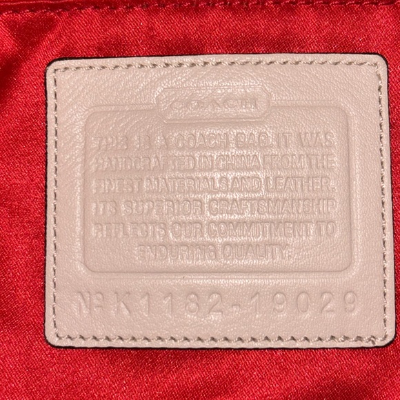 Coach Poppy K1182-19029 Flower Sequin Glam Tote Shoulder HandBag - Picture 8 of 8